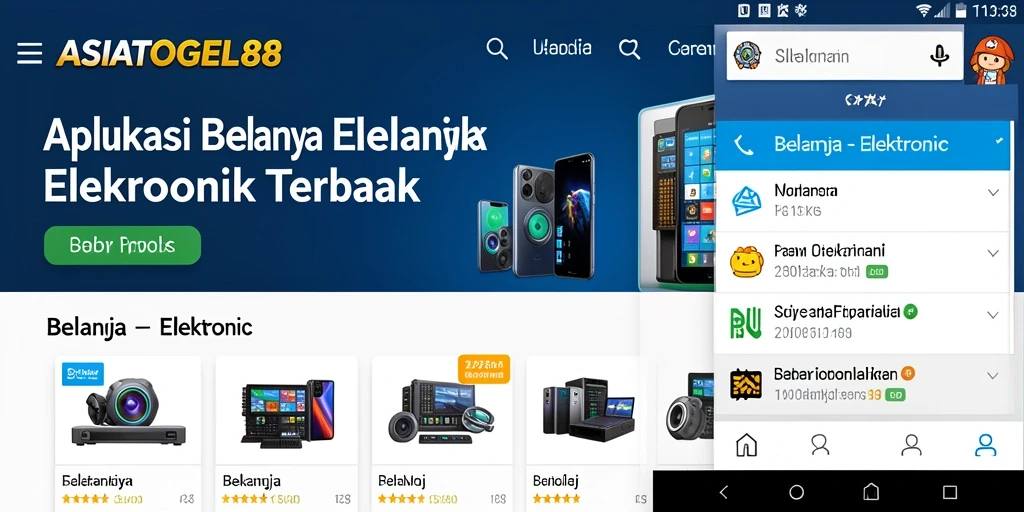Antarmuka aplikasi ASIATOGEL88 yang menarik dan mudah digunakan.