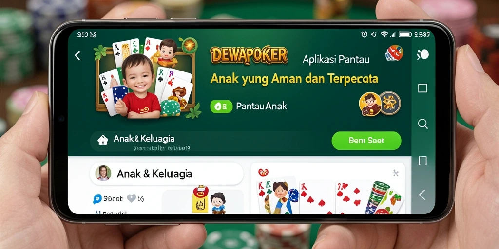 Tampilan antarmuka DEWAPOKER yang user-friendly dan informatif.
