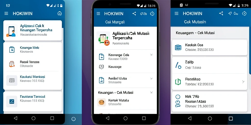Tampilan antarmuka HOKIWIN yang modern dan fungsional.
