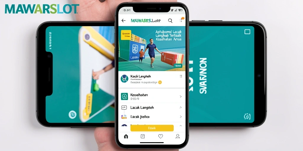 Antarmuka pengguna MAWARSLOT yang sederhana dan informatif.
