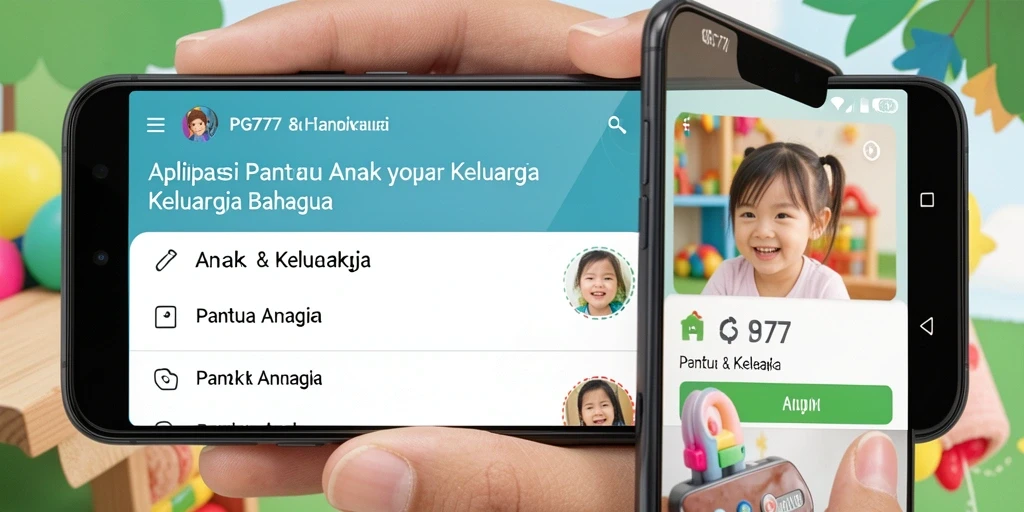 Antarmuka aplikasi PG777 yang intuitif dan fungsional.