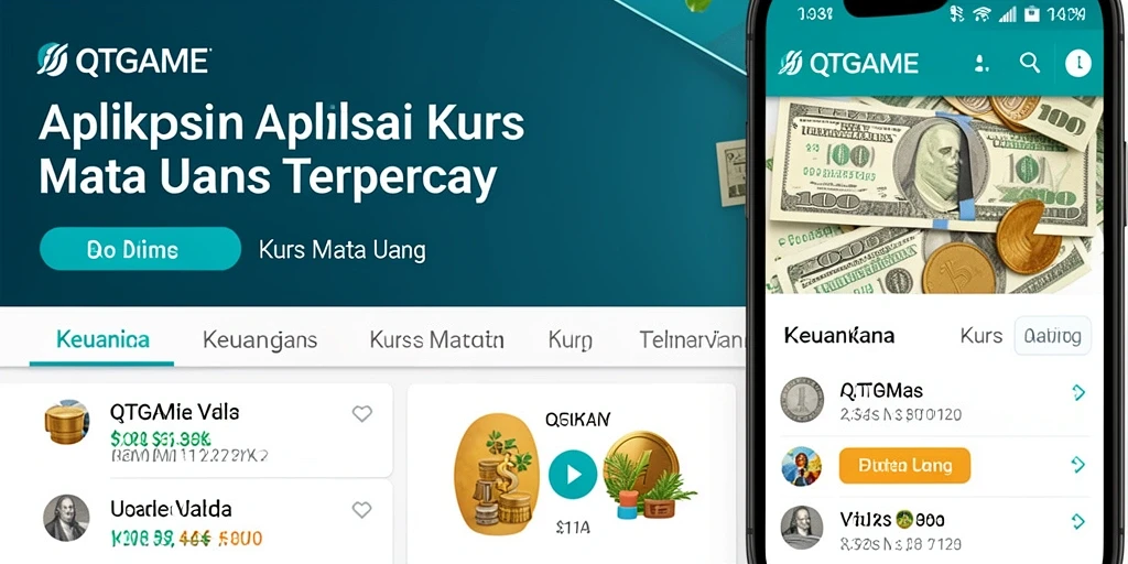 Antarmuka QTGAME yang informatif dan mudah digunakan.