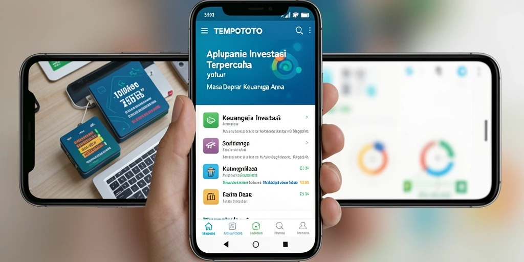Antarmuka aplikasi TEMPOTOTO yang menarik dan mudah digunakan.