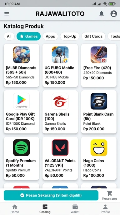Rajawalitoto - Pusat Akses Aplikasi Populer & Kanal Uji Terbaik Indonesia